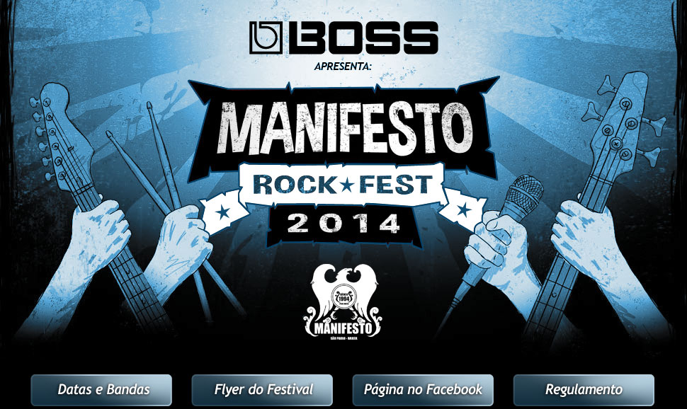 Roland apresenta: Manifesto Rock Fest 2013