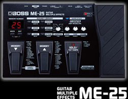 GUITAR MULTIPLE EFFECTS ME-25